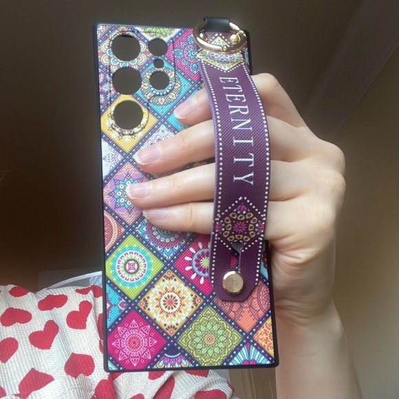 For Samsung Galaxy S22,S22 plus,S22 ultra phone case with strap kickstand ring - Picture 13 of 16